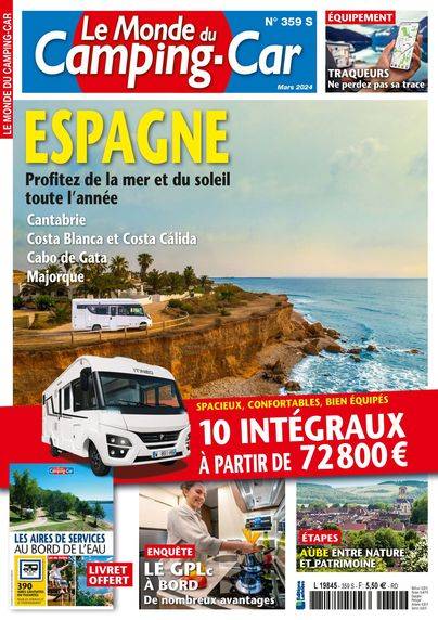 Abonnement magazine Le Monde du Camping Car - Boutique Larivière