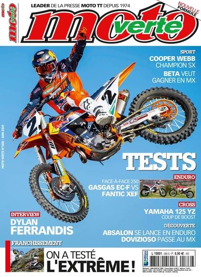 Moto verte numerique n° 566