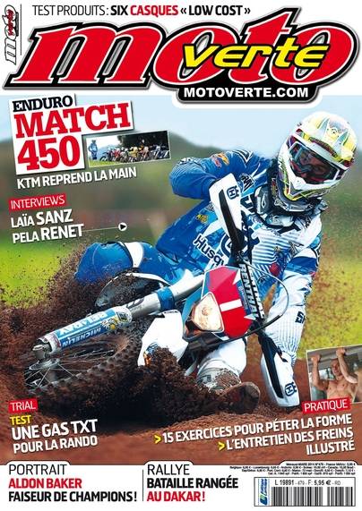 Moto verte numerique n° 477