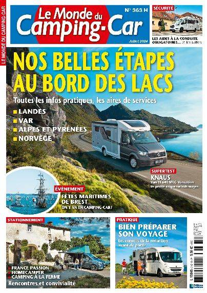 Abonnement magazine Le Monde du Camping Car - Boutique Larivière