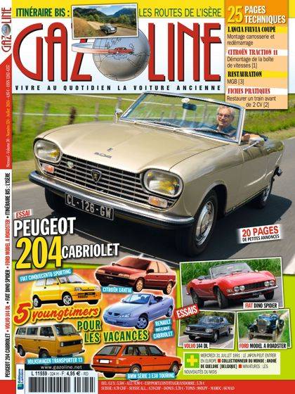 Abonnement magazine Gazoline - Boutique Larivière