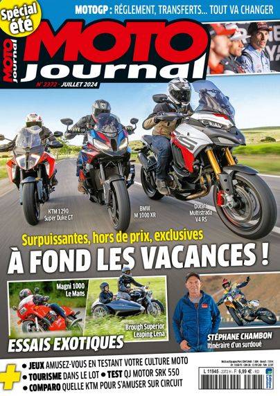 Abonnement magazine Moto Journal - Boutique Larivière