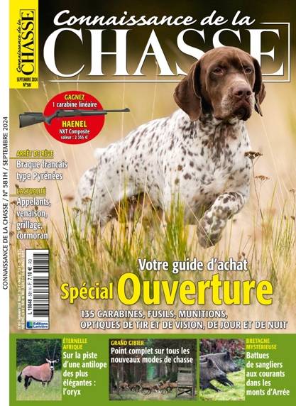 Connaissance de la chasse n° 581