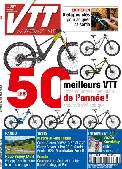 Abonnement magazine VTT Magazine numérique - Boutique Larivière