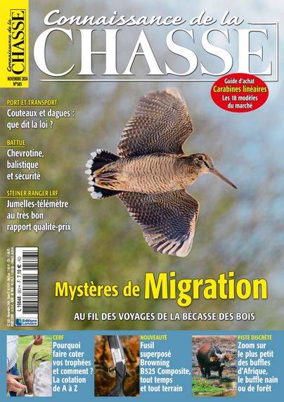 Abonnement magazine Connaissance de la Chasse num. - Boutique Larivière