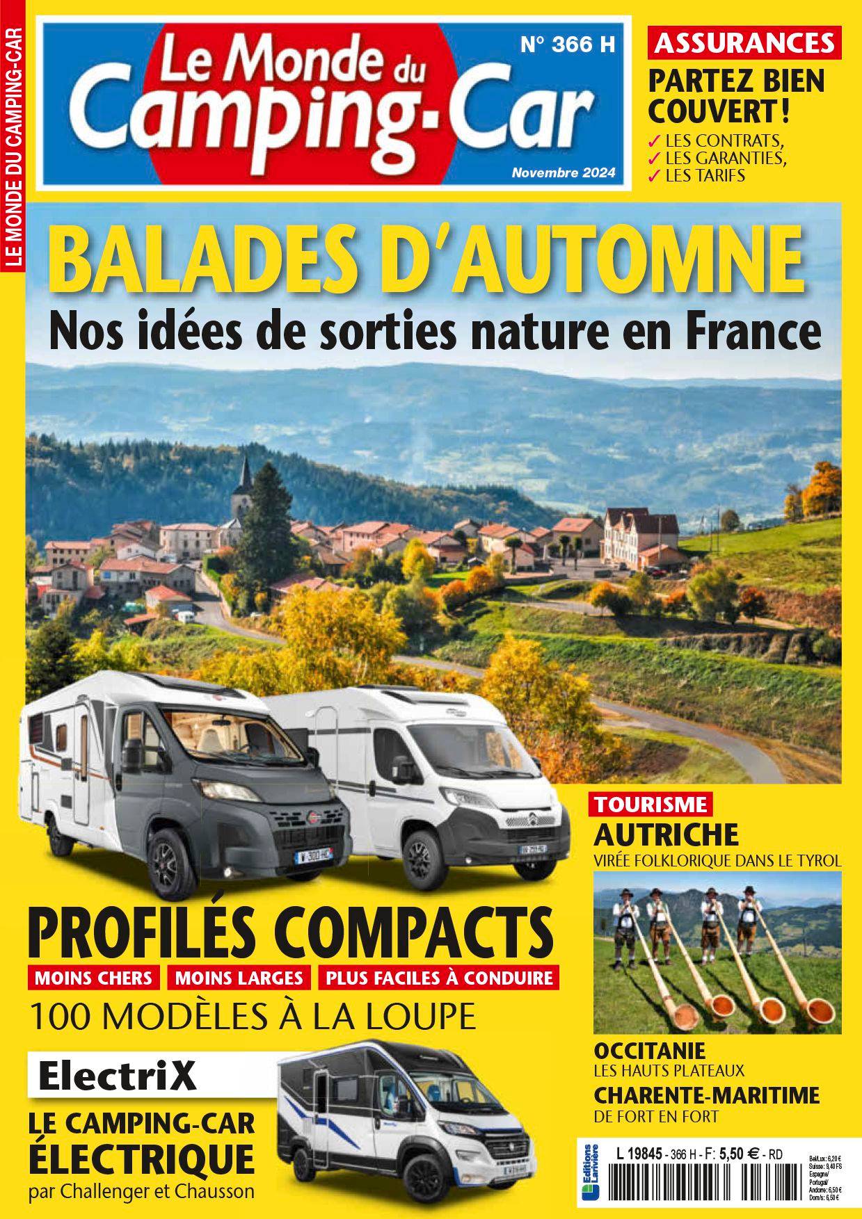 Le Monde du Camping Car n° 366