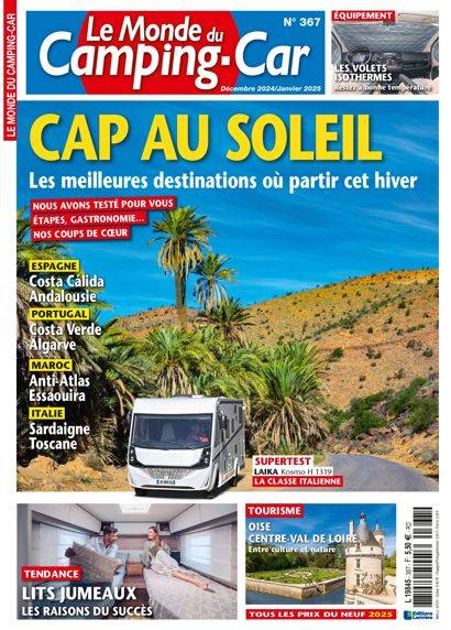 Abonnement magazine Le Monde du Camping Car - Boutique Larivière