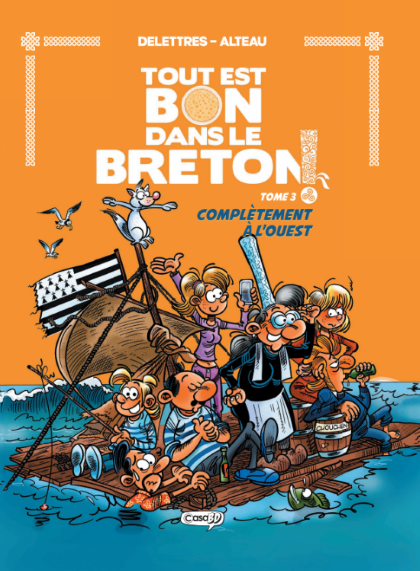 Tout est bon dans le Breton - BD T3 - Tous à l'ouest