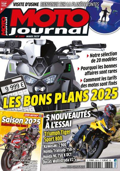 Abonnement magazine Moto Journal - Boutique Larivière