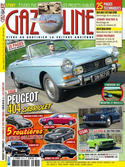 Abonnement magazine Gazoline numérique - Boutique Larivière