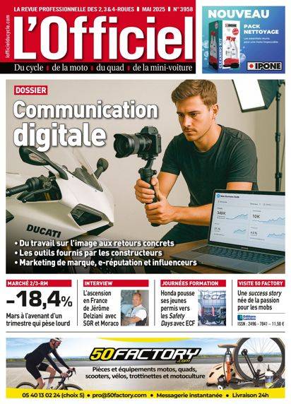 Abonnement magazine L'Officiel du Cycle web - Boutique Larivière