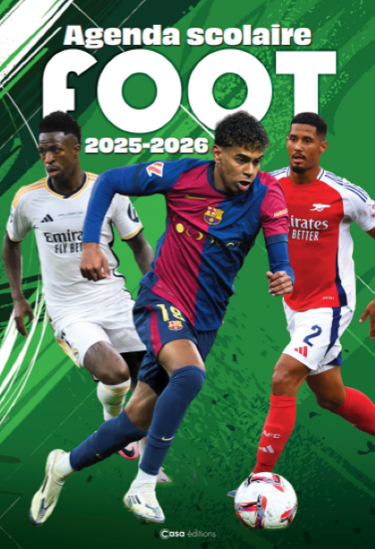 Agenda scolaire FOOT 2025-2026