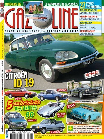 Abonnement magazine Gazoline - Boutique Larivière