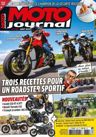 Abonnement magazine Moto Journal - Boutique Larivière
