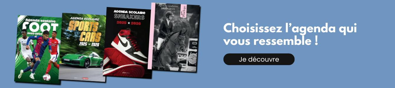 Choisissez l'agenda qui vous ressemble !