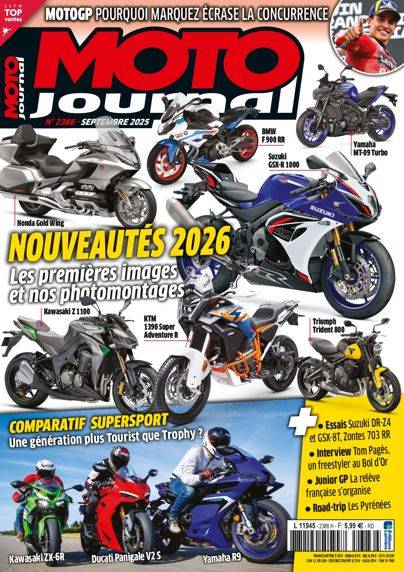 Abonnement magazine Moto Journal - Boutique Larivière