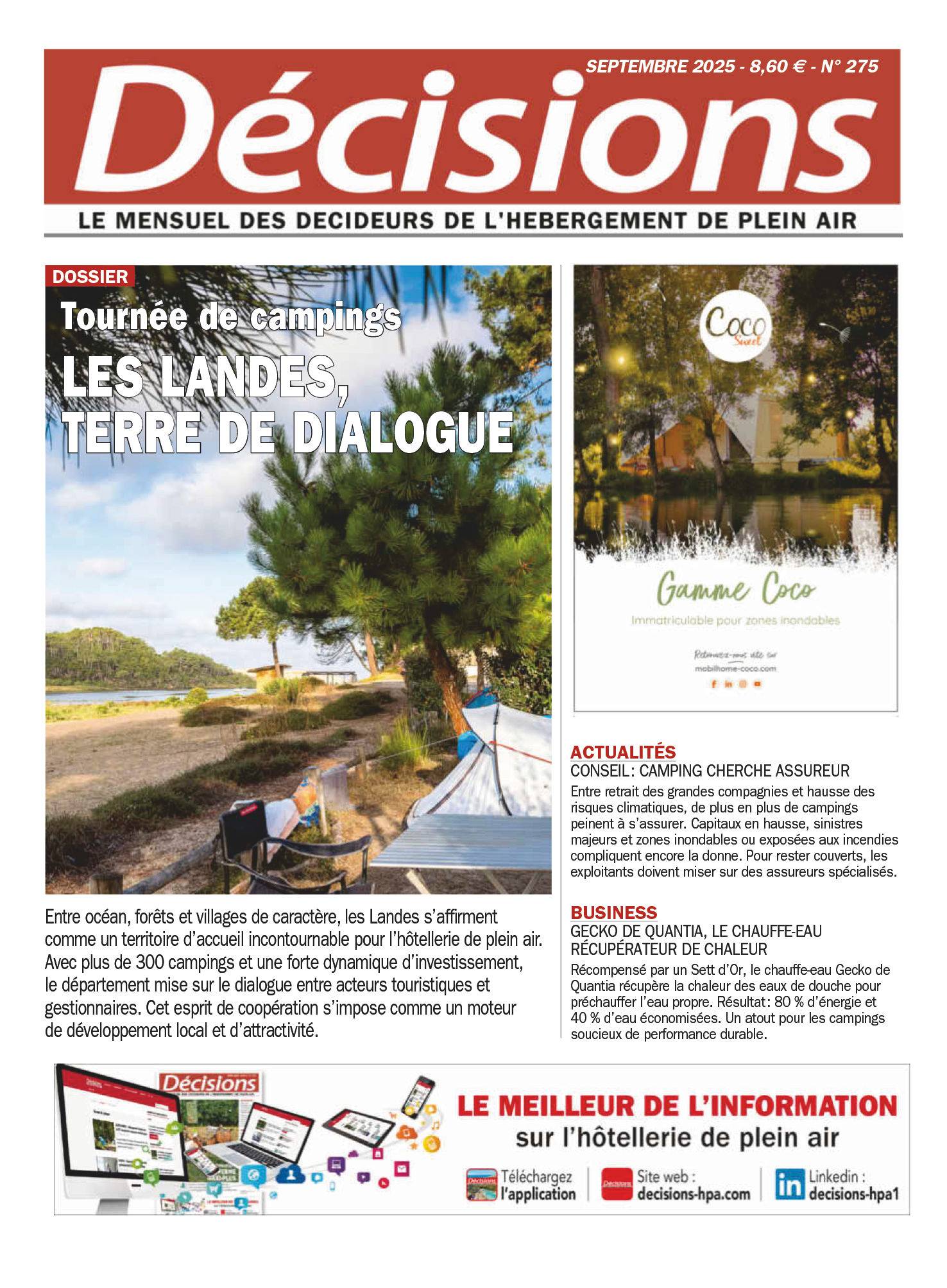 Décisions HPA N° 275