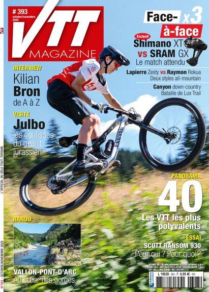 Abonnement magazine VTT Magazine - Boutique Larivière