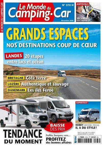 Abonnement magazine Le Monde du Camping Car - Boutique Larivière