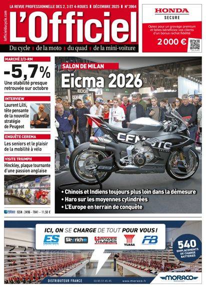 Abonnement magazine L'Officiel du Cycle - Boutique Larivière