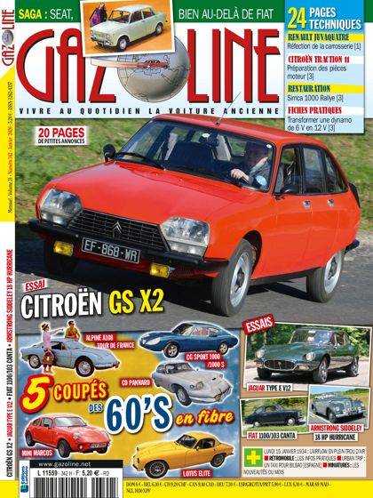 Abonnement magazine Gazoline - Boutique Larivière