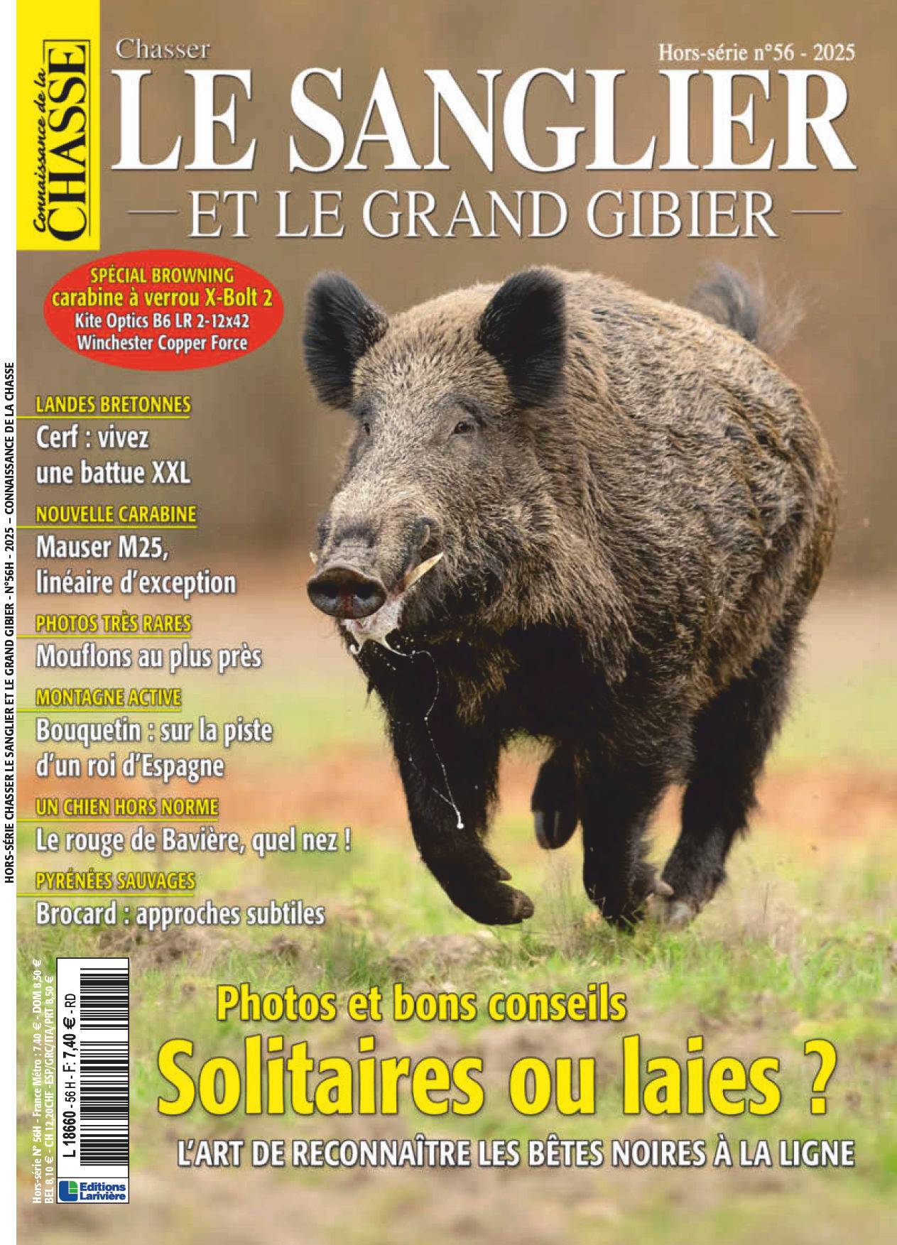 Abonnement magazine HS connaissance de la chasse - Boutique Larivière