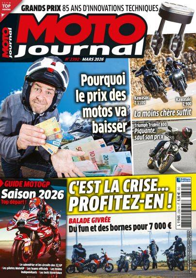 Abonnement magazine Moto Journal - Boutique Larivière