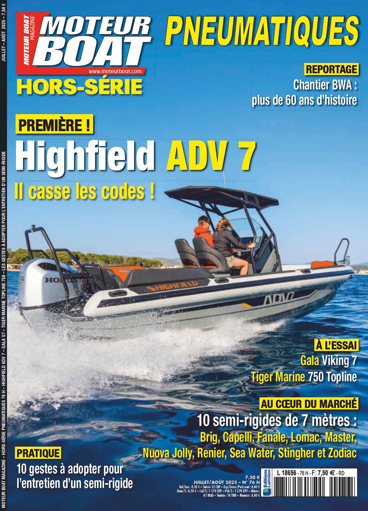 Abonnement magazine Moteur Boat - Boutique Larivière