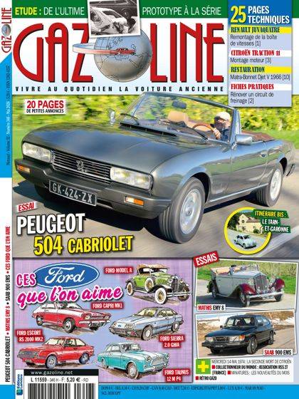 Abonnement magazine Gazoline numérique - Boutique Larivière