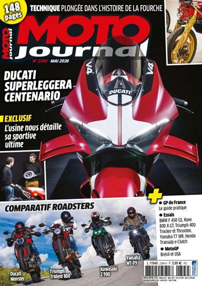 Abonnement magazine Moto Journal Numérique - Boutique Larivière