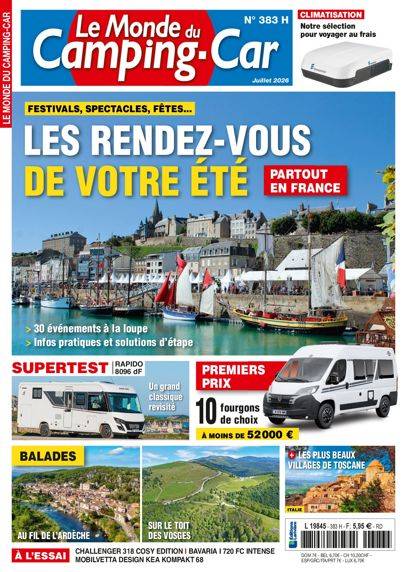 Abonnement magazine Le monde du camping car num. - Boutique Larivière
