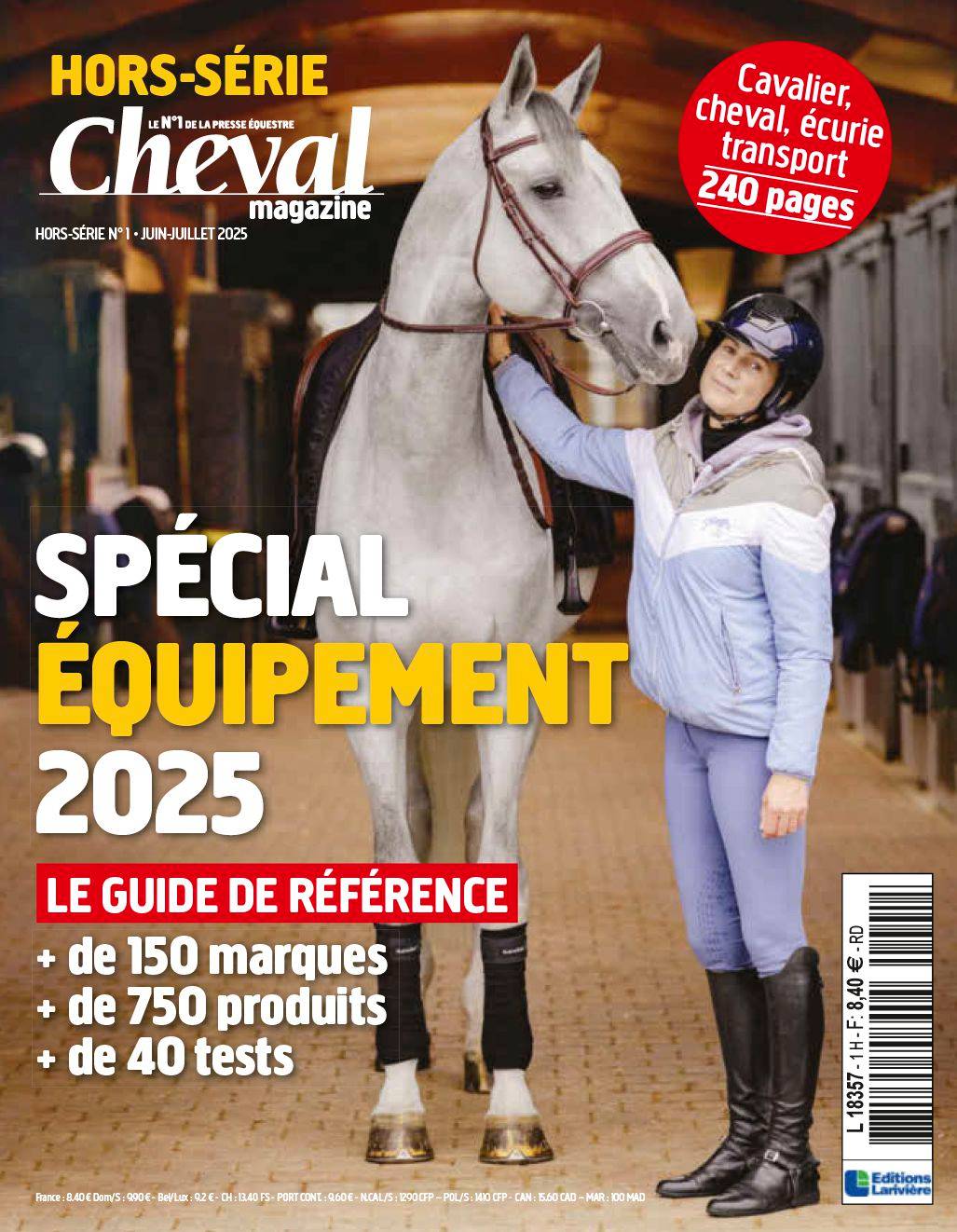 Abonnement magazine Cheval Magazine Numérique - Boutique Larivière
