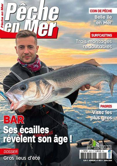 Abonnement magazine Pêche en mer - Boutique Larivière