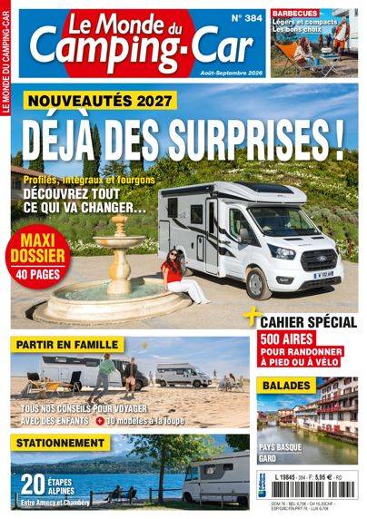 Abonnement magazine Le Monde du Camping Car - Boutique Larivière
