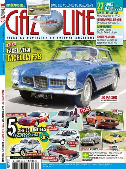 Abonnement magazine Gazoline numérique - Boutique Larivière