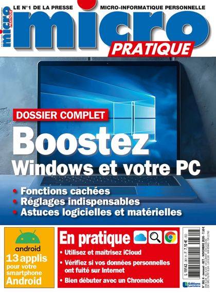 Abonnement magazine Micro Pratique numérique - Boutique Larivière