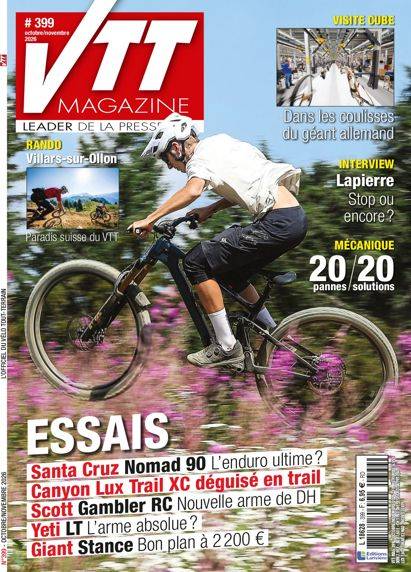 Abonnement magazine VTT Magazine numérique - Boutique Larivière