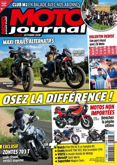 Abonnement magazine Moto Journal - Boutique Larivière