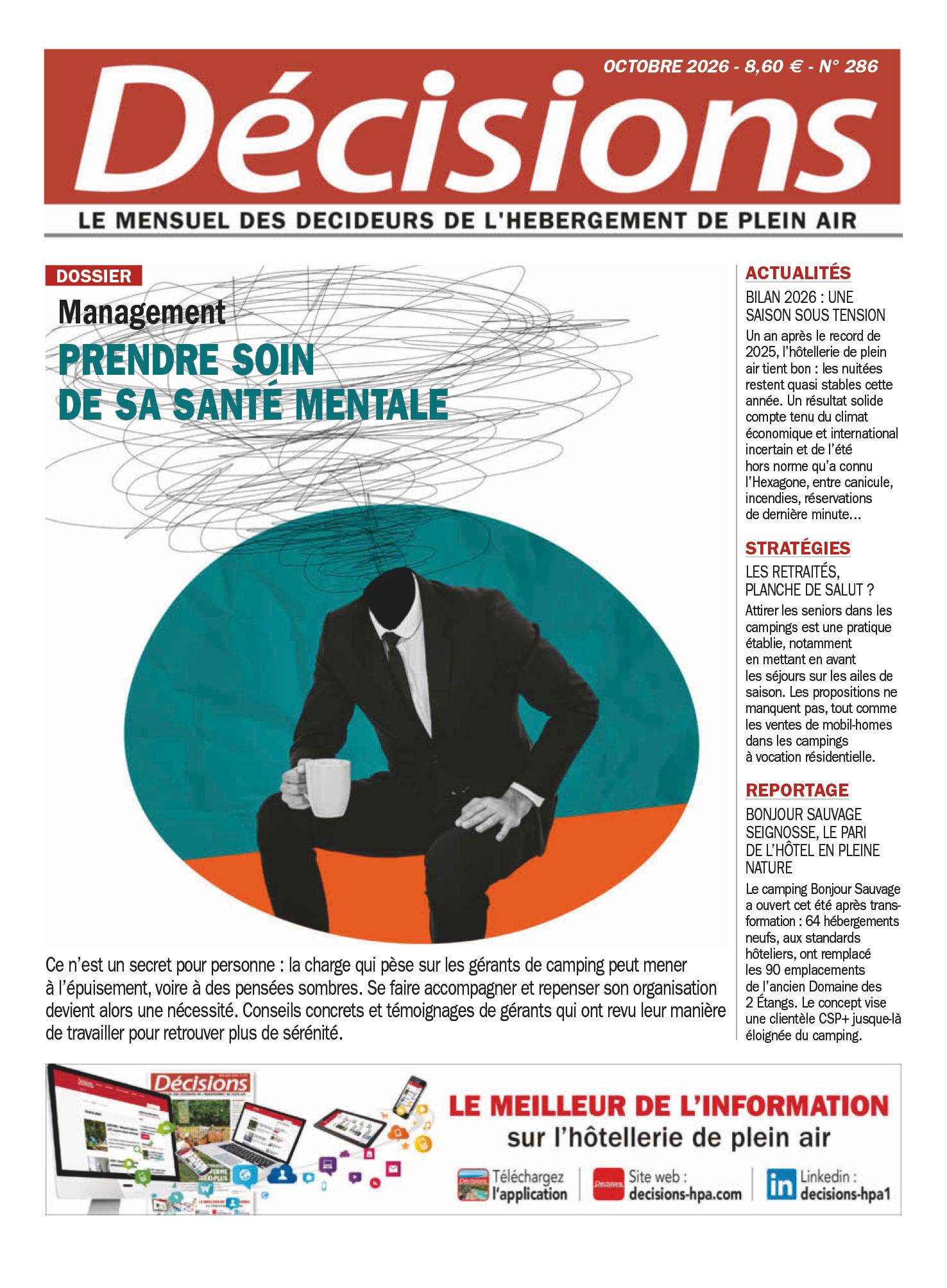 Décisions HPA N° 286