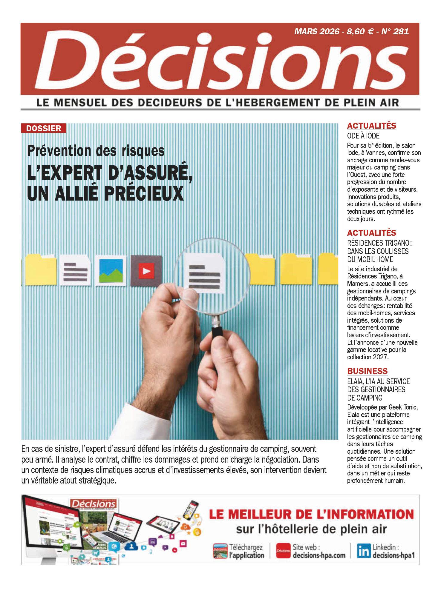 Décisions HPA N° 281