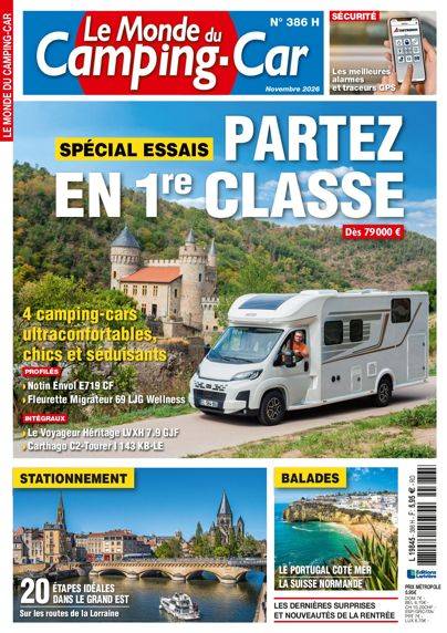 Abonnement magazine Le Monde du Camping Car - Boutique Larivière
